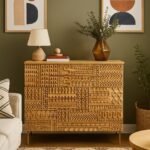 Buy rootbox 3 Drawer Wooden Chest Of Drawer (Natural Wood)