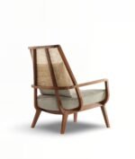 Thronix High Back Throne Chair – Luxurious Wooden Lounge Chair for Elegant Comfort - Image 7