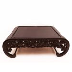 Brunza-Handcrafted Sheesham Wood Carved Coffee Table | Traditional Low Center Table - Image 5