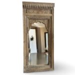 Regalia handcarved wall mirrors in Sheesham wood with jharokha design