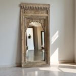 Regalia handcarved wall mirrors in Sheesham wood with jharokha design