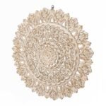 Aalekh mandala wooden wall art handcrafted from Sheesham wood