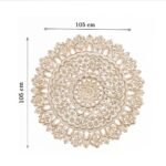 Aalekh mandala wooden wall art handcrafted from Sheesham wood