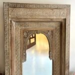 majesta-handcrafted-wooden-jharokha-mirror-golden-brown-sheesham-wood