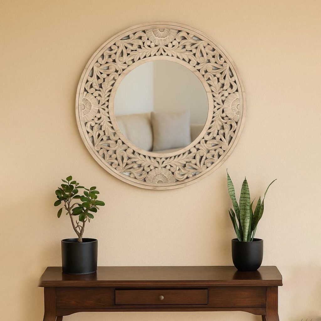 luminara-handcrafted-wooden-round-mirror-mango-wood-beige