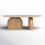 Belvoro Handcarved Coffee Table – Solid Mango Wood Center Table for Sitting Room - Image 4