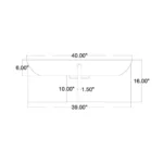 Elvora Handcarved Coffee Table – Mango Wood Round Centre Table - Image 5