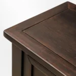 Zyora Handcarved Sheesham Wood Console Table- Woodens Slice - Image 9