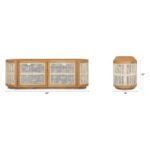 Orniva Handcarved Console Table Sheesham Wood – Luxury Handcrafted Wooden Furniture