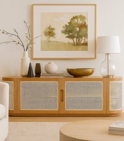 Orniva Handcarved Console Table Sheesham Wood – Luxury Handcrafted Wooden Furniture