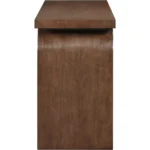 Orrica Handcarved Console Table in Solid Sheesham Wood with U-Shaped Legs