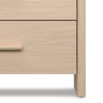 Trivio Handcarved Console Table in Solid Mango Wood with Natural GrainTrivio Handcarved Console Table in Solid Mango Wood with Natural Grain