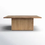 Zenvetra Handcarved Coffee Table | Solid Wood Centre Table for Modern Living Rooms - Image 2