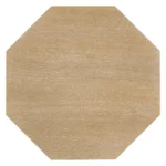Falvero Handcrafted Mango Wood Coffee Table – Modern Geometric Designer Centre Table - Image 5