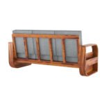 Aarav Luxe Handcrafted Sheesham Wood Single Seater Sofa