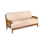 3+1+1 sheesham wood sofa