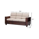 solid wood sofa set in sheesham wood