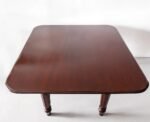 Oakspire Vale | Solid Teak Wood Rectangular Dining Table with Turned Legs and Polished Natural Finish – Wooden Slice - Image 3